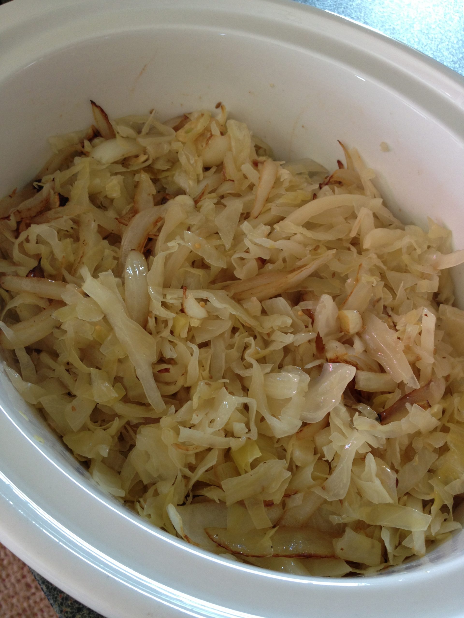 raw sauerkraut